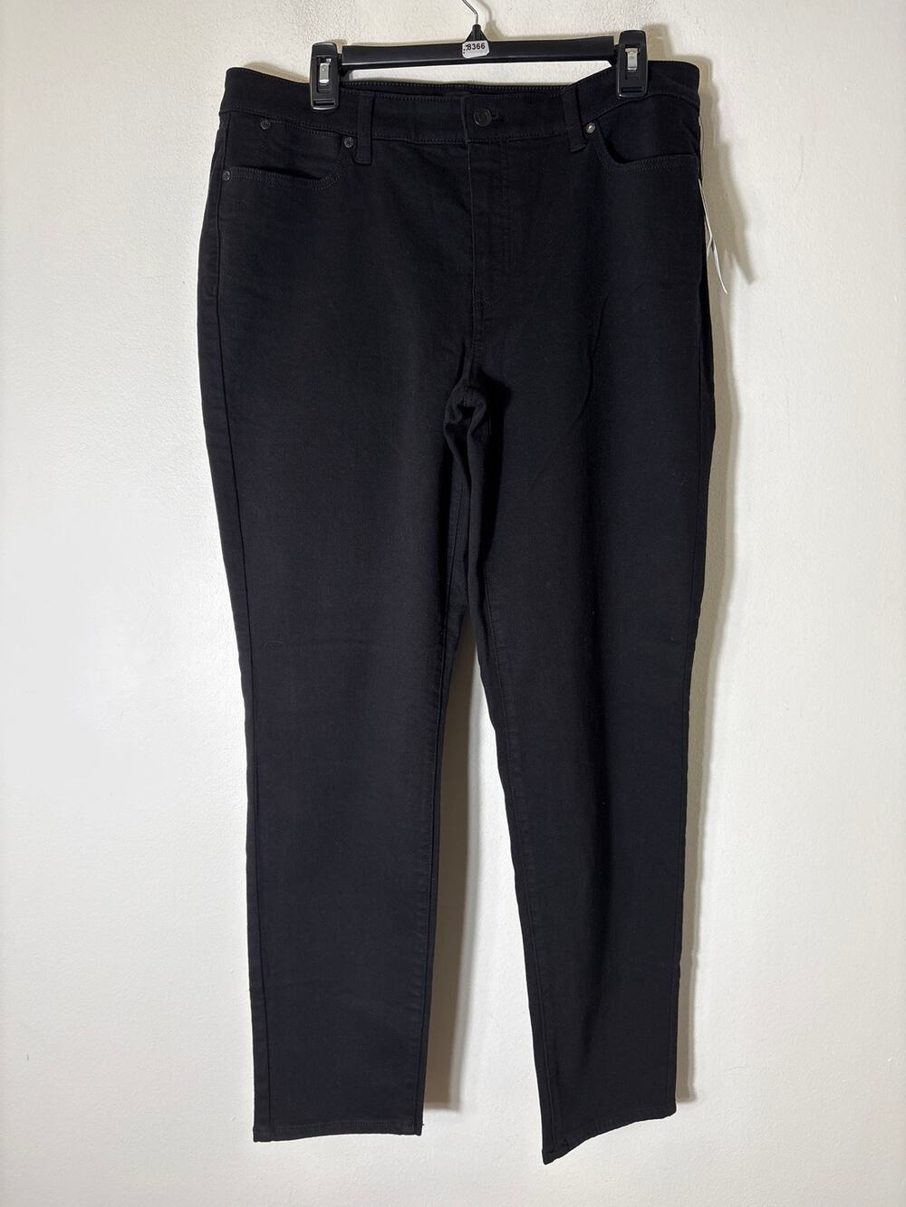 NWT Talbots Black Slim Ankle Jean Sz 12